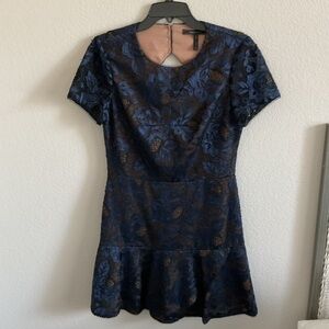 BCBG Maxazria Marissa Open Back Dress- Size 8